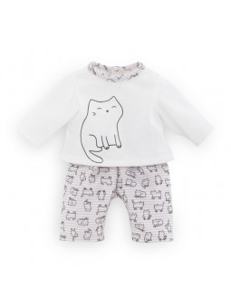 Pyjama Chat pour poupée 36 cm