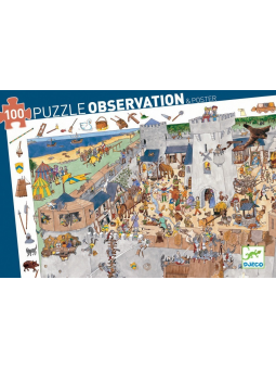 Puzzle observation 100 PCS...