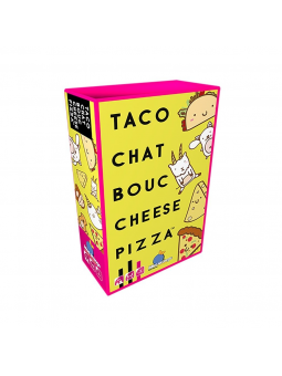 Taco chat bouc cheese pizza
