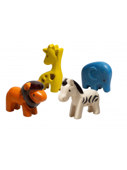 Set d'animaux sauvages