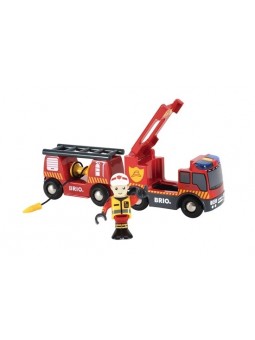 Camion de pompier avec son...