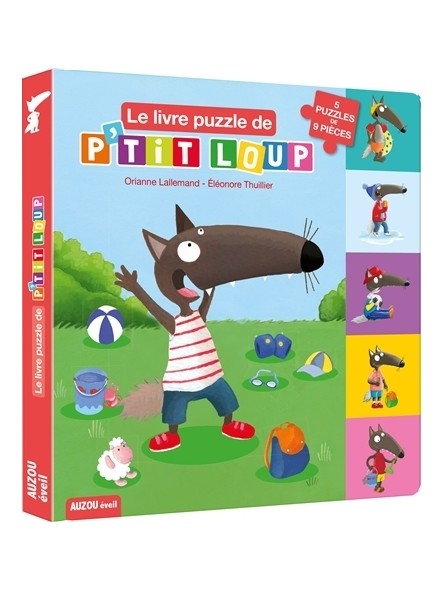 Le livre puzzle de P'tit Loup