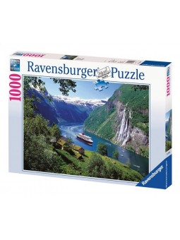 Puzzle 1000pcs Fjord norvégien