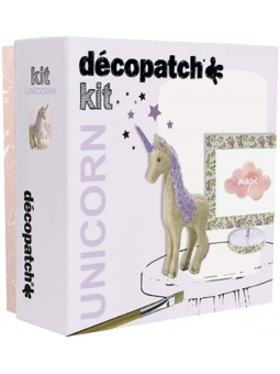 Décopatch - Coffret Licorne