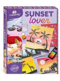 Sunset lover - Peinture au...