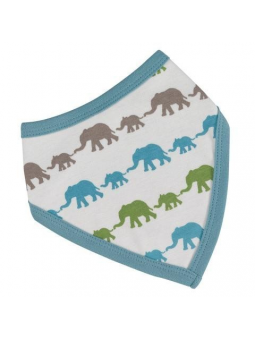 Bandana éléphant bleu