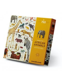 Puzzle 750 pcs Animaux...