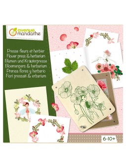 Presse fleurs et herbier