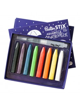 Set de 8 crayons aquarelles...