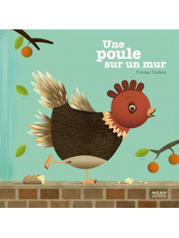 Une poule sur un mur -...