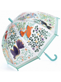 Parapluie Fleurs et oiseaux