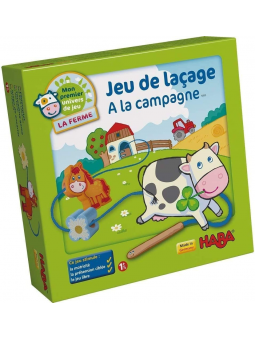 Jeu de laçage - À la campagne