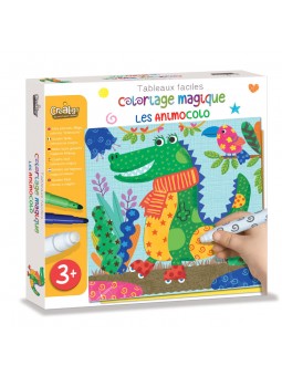 Coloriage magique - Les...