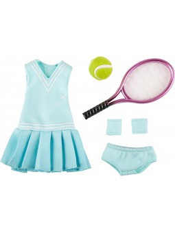 Ensemble joueuse de tennis...