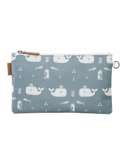 Trousse Large Baleine Bleue