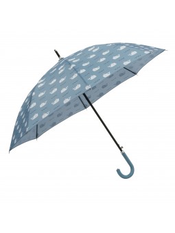 Parapluie Baleine bleue