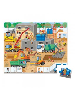 Puzzle 36 pcs Chantier