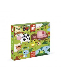 Puzzle tactile géant 20 pcs...