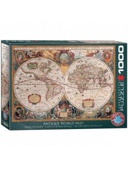 Puzzle 1000 pcs - Carte du...