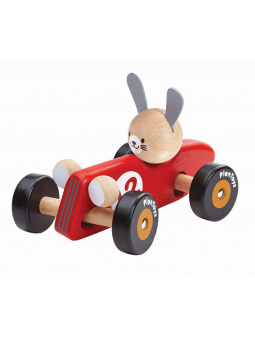 Voiture de course - Lapin