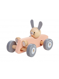 Voiture de course - Lapin