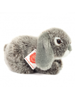 Lapin bélier gris 18 cm