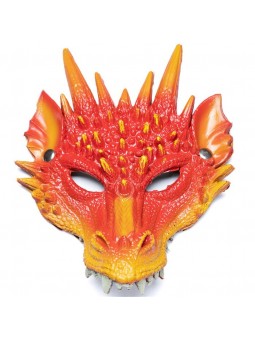 Masque de dragon rouge