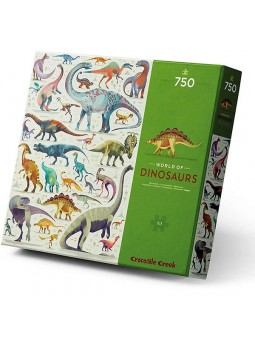 Puzzle 750 pcs Dinosaures